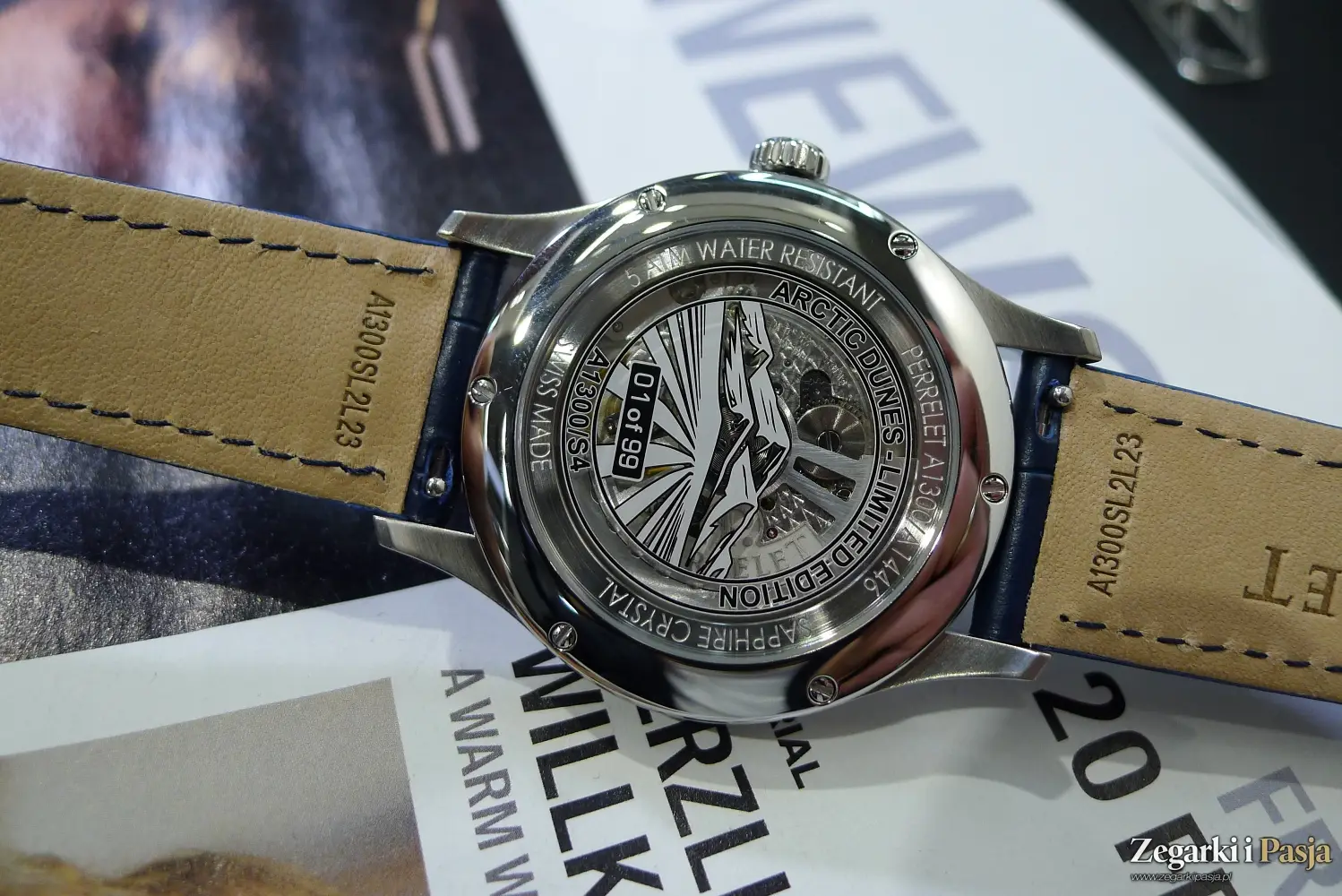 Perrelet Weekend Arctic Dunes Limited Edition