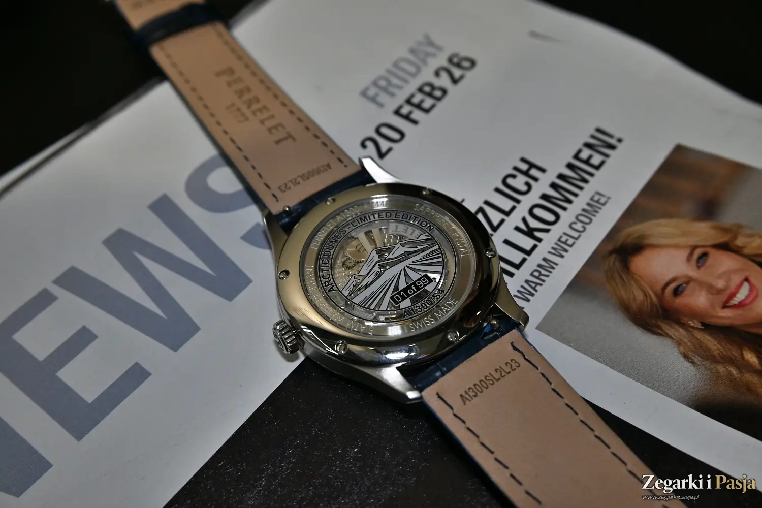 Perrelet Weekend Arctic Dunes Limited Edition