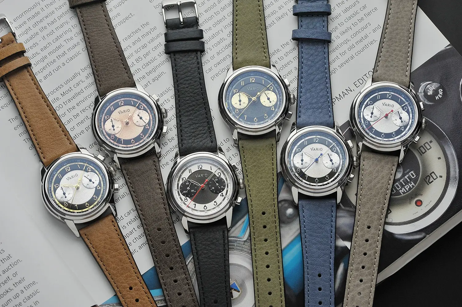 Vario Empire Tachymètre Chronograph