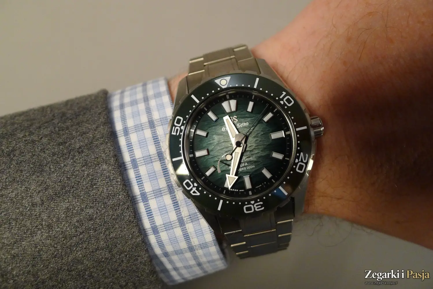 Grand Seiko Evolution 9 Spring Drive U.F.A. “Ushio 300”. 