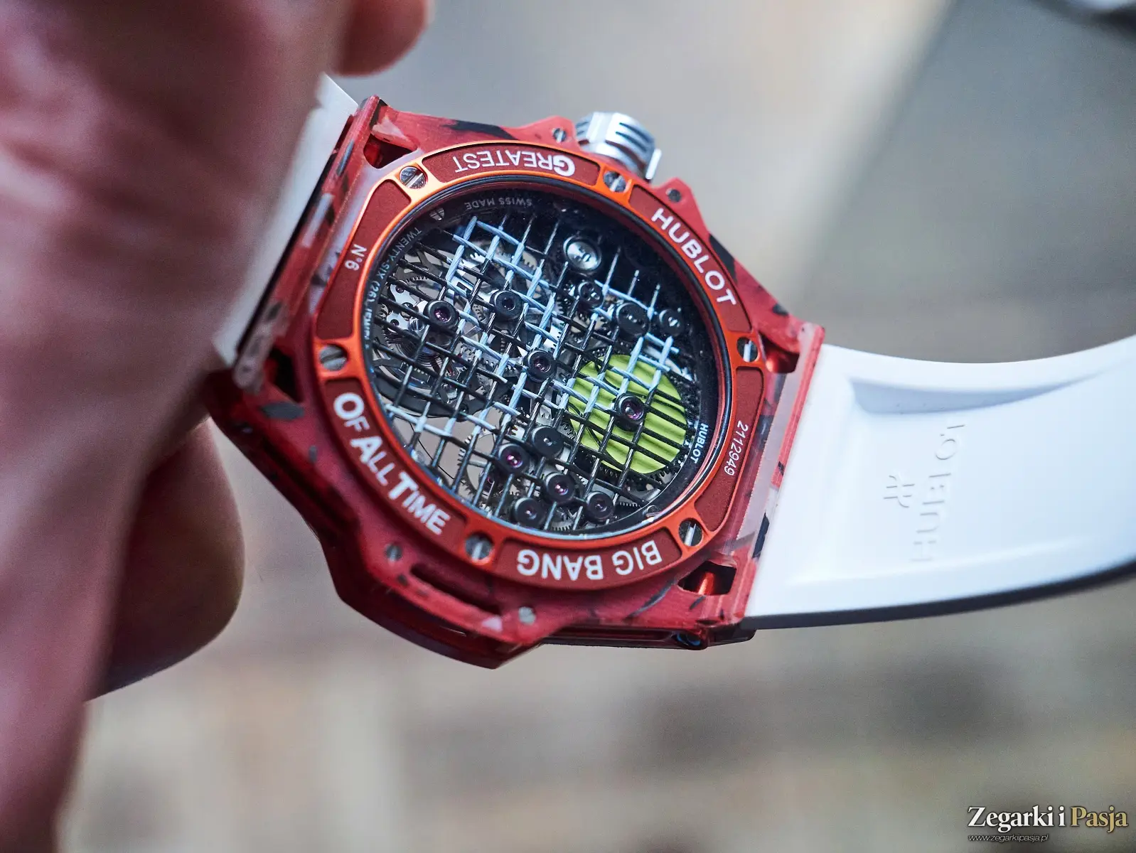 Hublot Big Bang Tourbillon Novak Djokovic GOAT Edition. DNA mistrza w zegarku