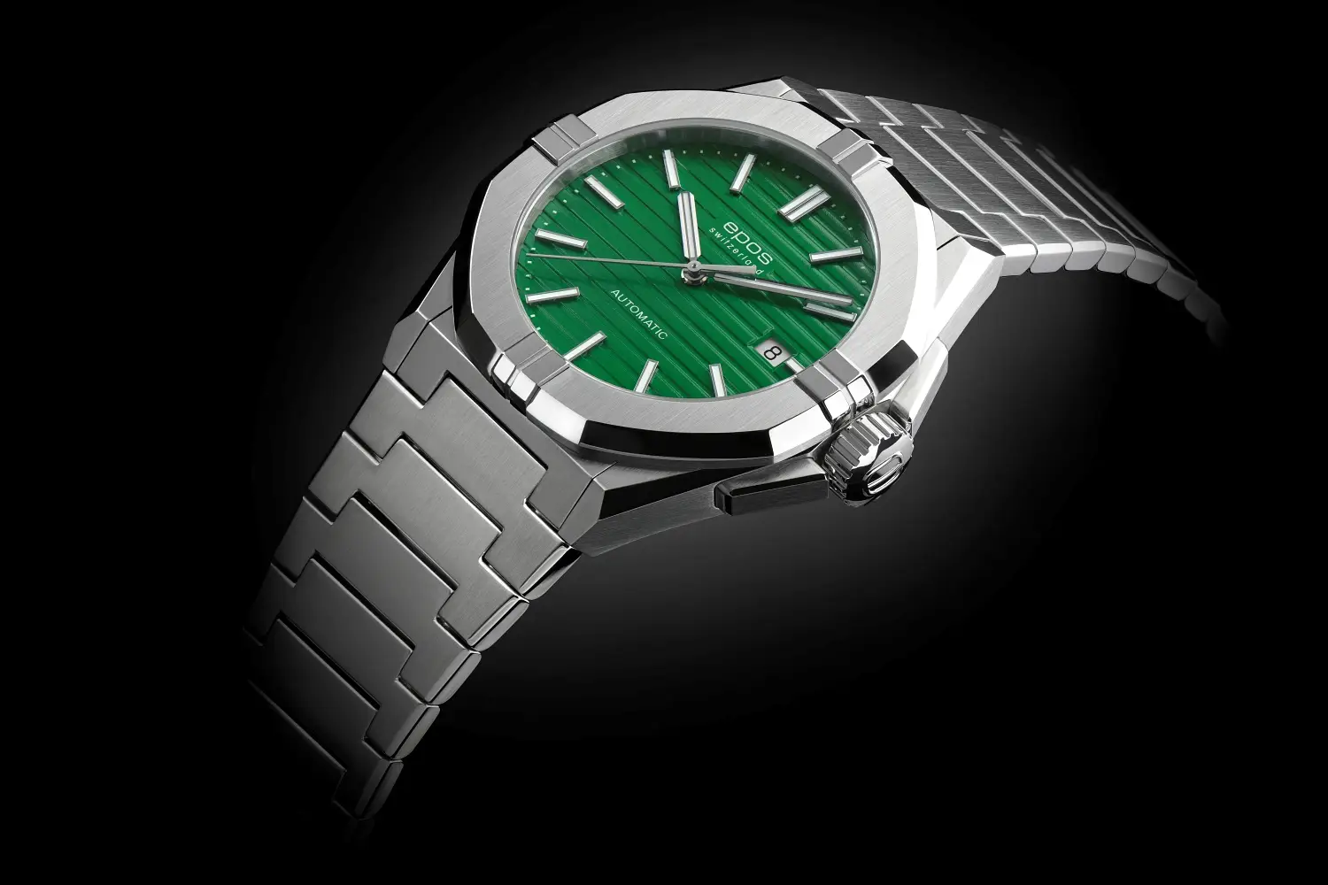 Epos Sport 3506. Sportowo-elegancki zegarek ze zintegrowaną bransoletą