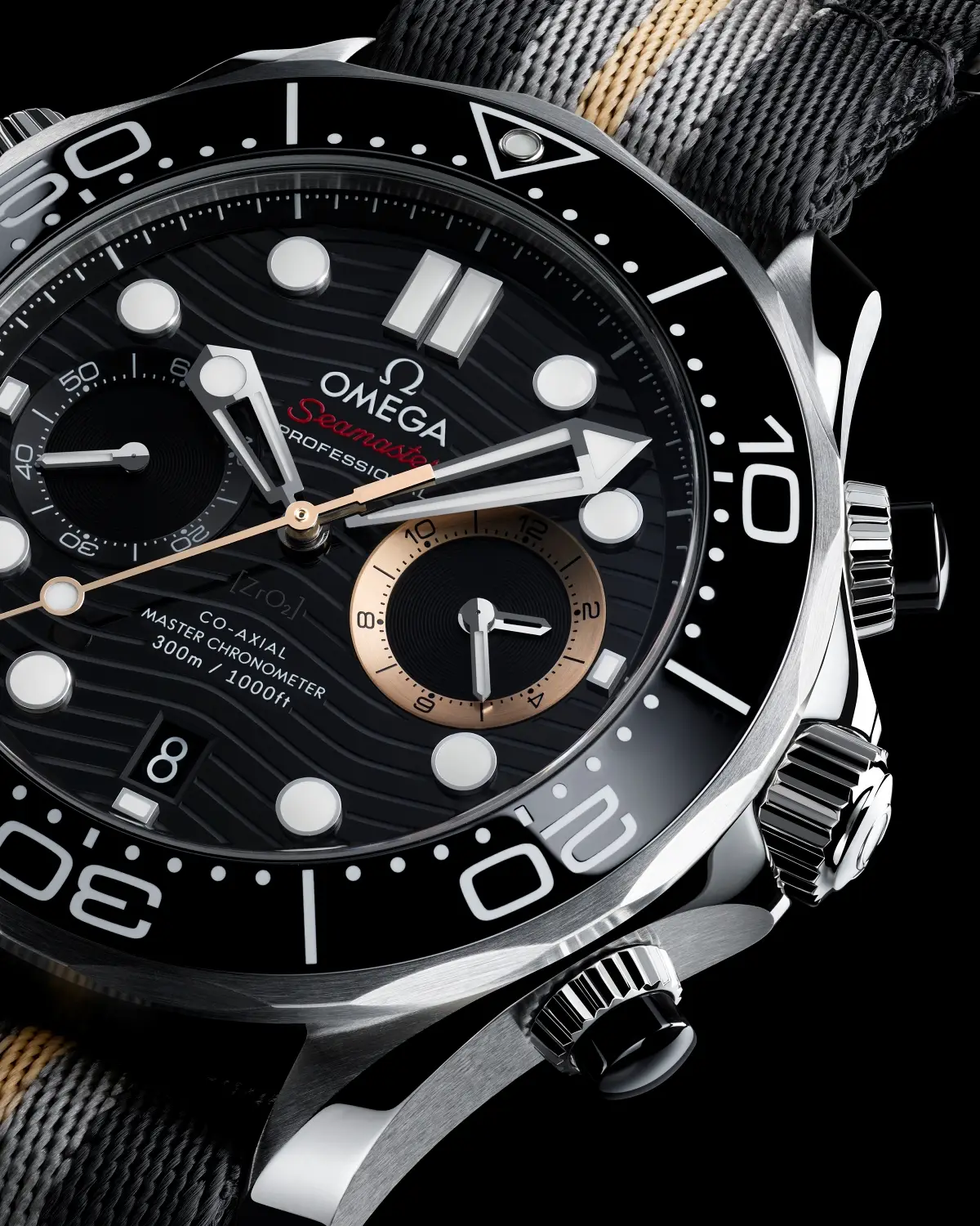 Początek szpiegowskiej drogi: Omega Seamaster Diver 300M Chronograph 007 First Light