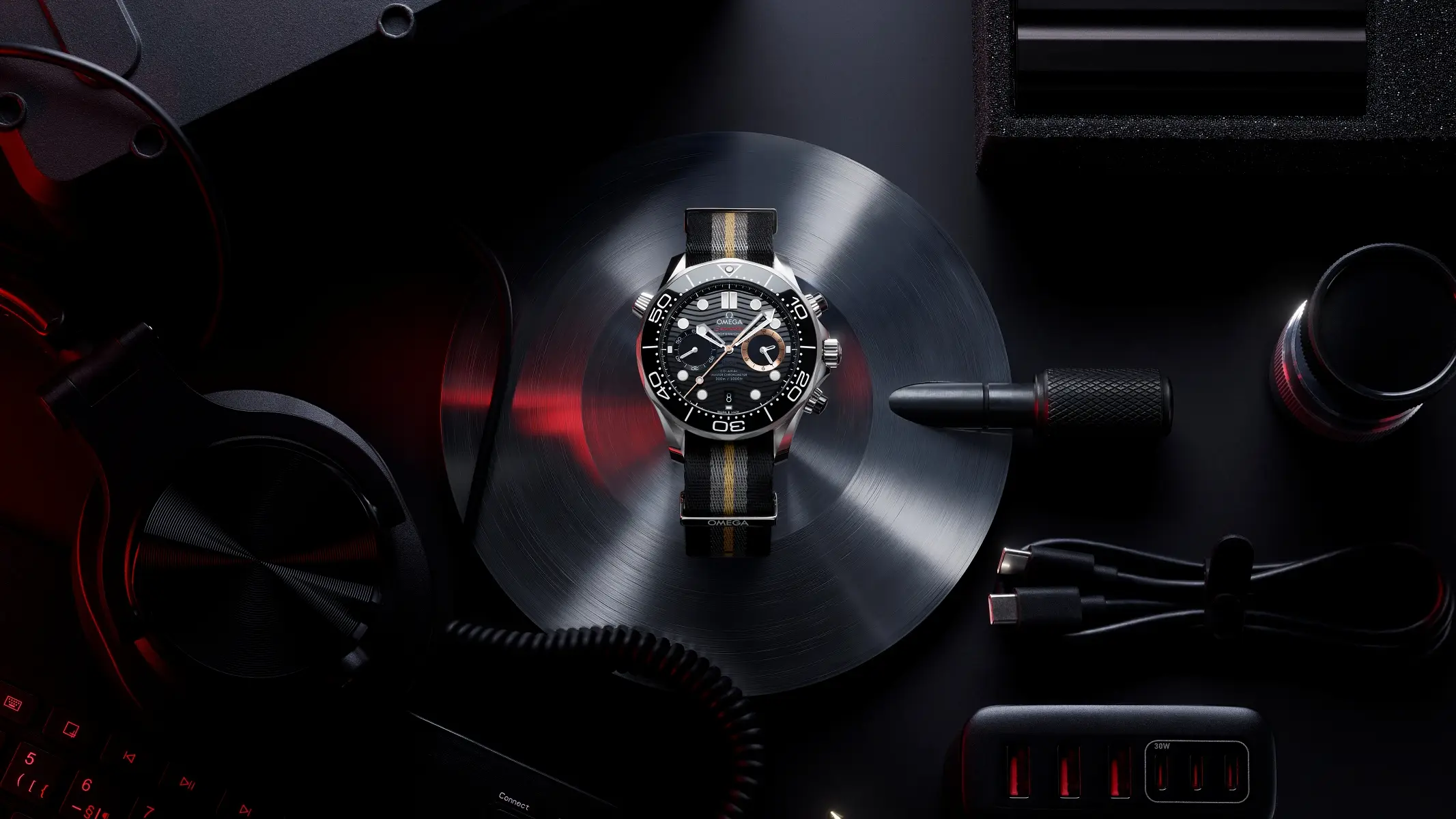 Początek szpiegowskiej drogi: Omega Seamaster Diver 300M Chronograph 007 First Light