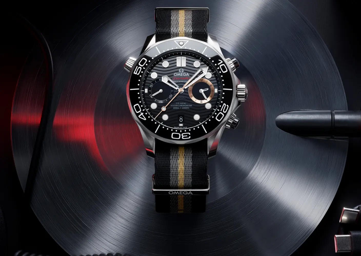 Początek szpiegowskiej drogi: Omega Seamaster Diver 300M Chronograph 007 First Light