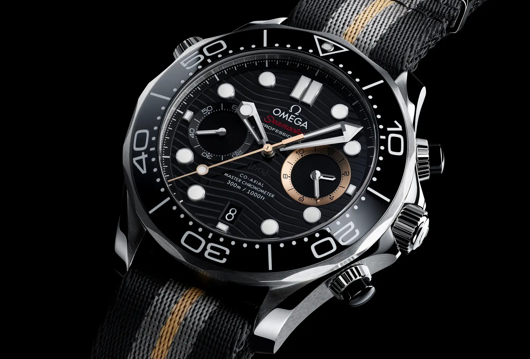 Początek szpiegowskiej drogi: Omega Seamaster Diver 300M Chronograph 007 First Light