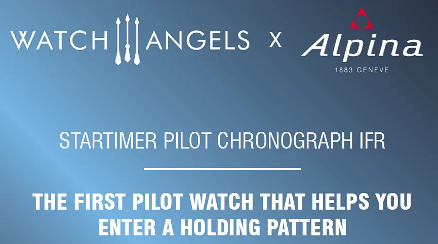 Watch Angels x Alpina Startimer Pilot IFR Chronograph