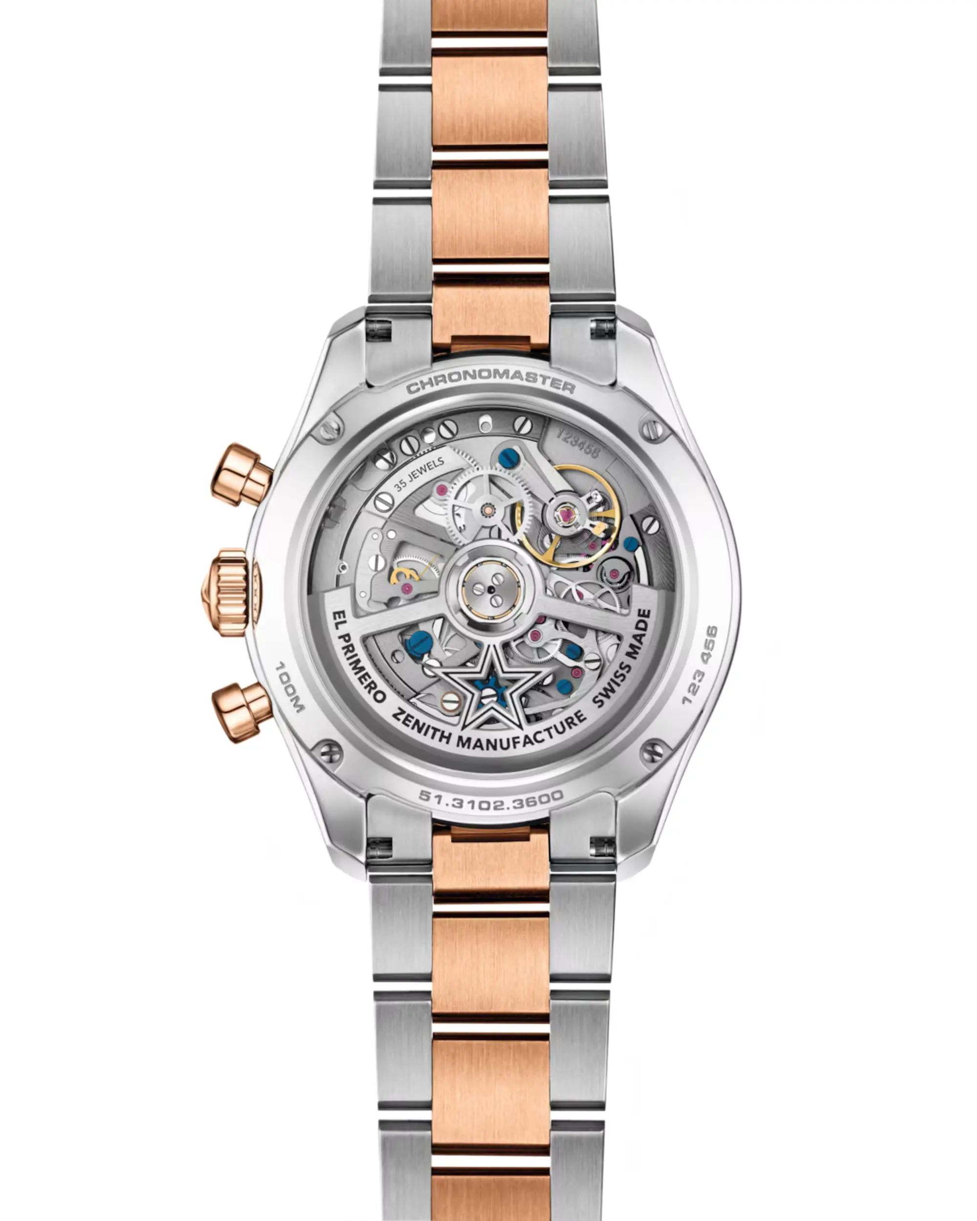 Zenith Chronomaster Sport z tarczą z masy perłowej