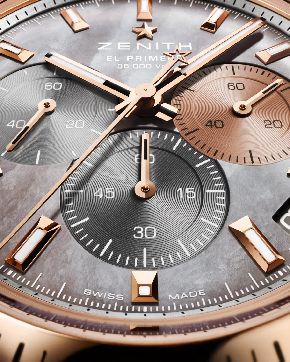 Zenith Chronomaster Sport z tarczą z masy perłowej