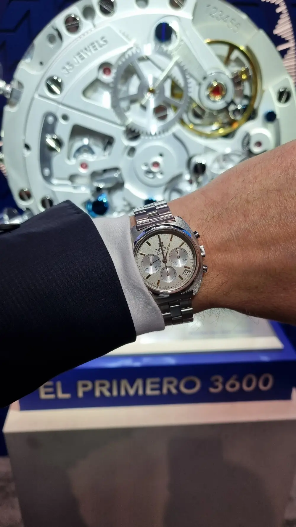 Zenith Chronomaster Sport z tarczą z masy perłowej