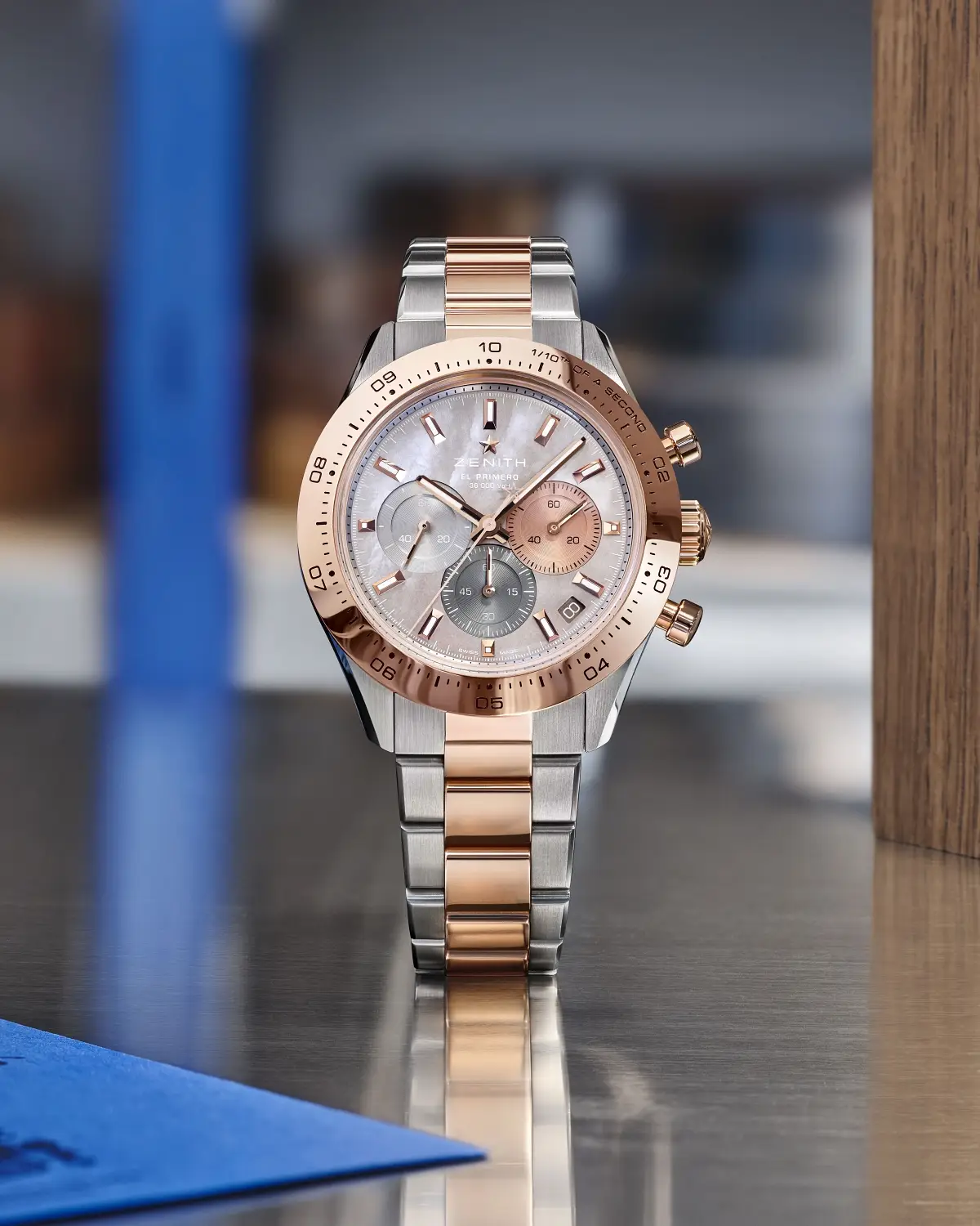 Zenith Chronomaster Sport z tarczą z masy perłowej