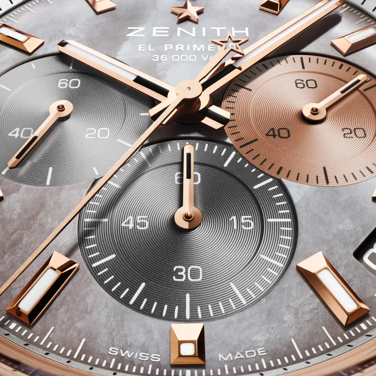 Zenith Chronomaster Sport z tarczą z masy perłowej