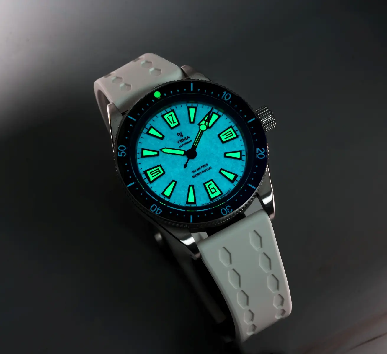 Yema Superman Skin Diver Slim Full Lume CMM.20 Limited Edition