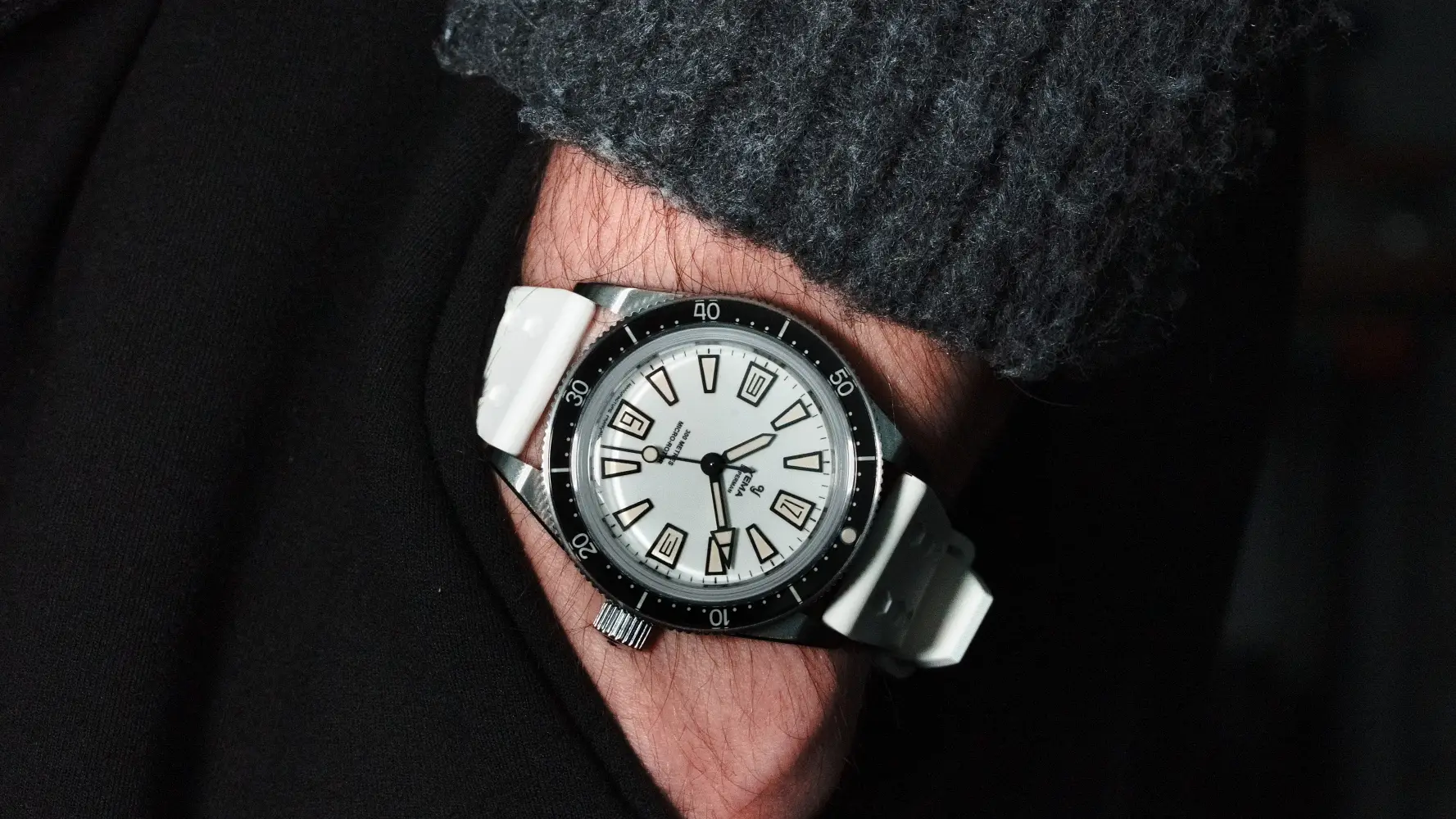 Yema Superman Skin Diver Slim Full Lume CMM.20 Limited Edition