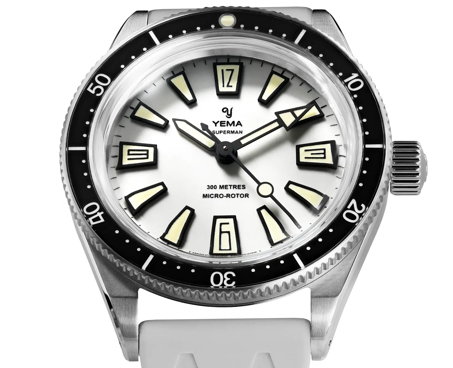 Yema Superman Skin Diver Slim Full Lume CMM.20 Limited Edition.