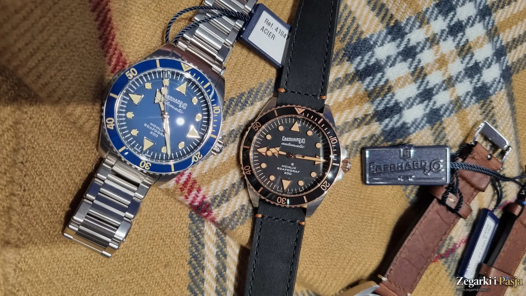 Eberhard & Co Scafograf 200 MCMLIX. Zegarki nawiązujące do złotej ery nurkowania