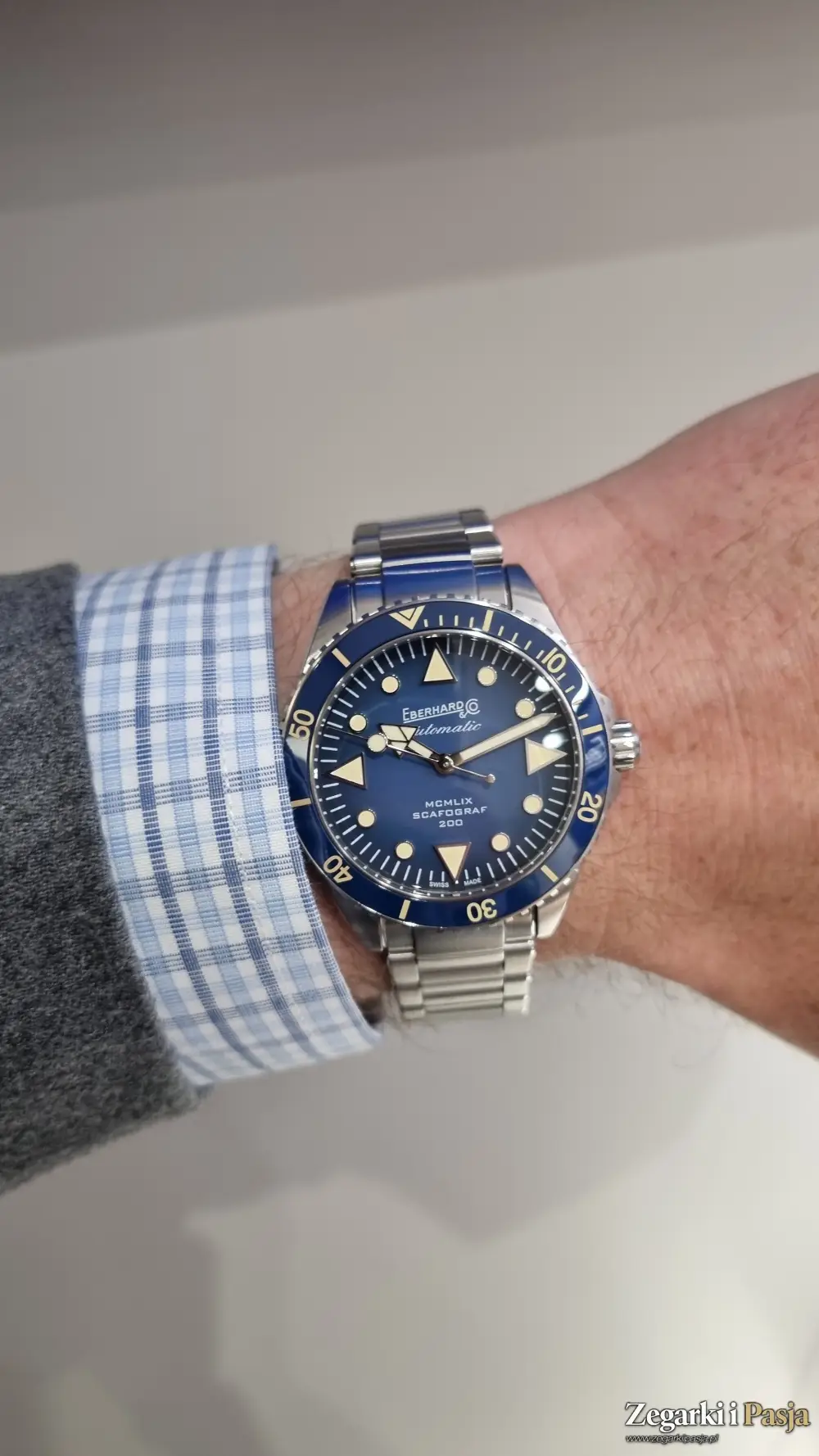 Eberhard & Co Scafograf 200 MCMLIX. Zegarki nawiązujące do złotej ery nurkowania