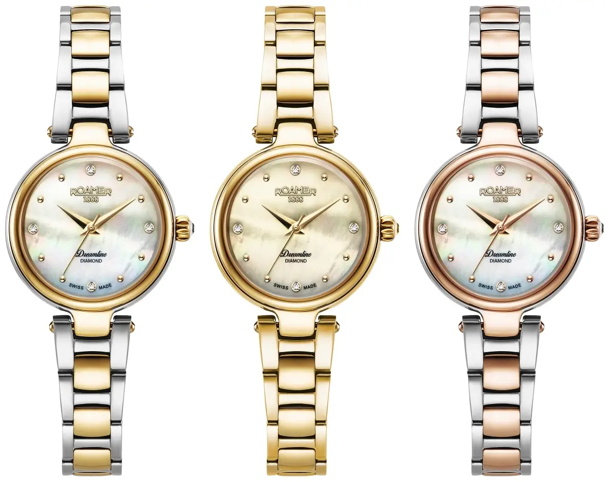 Roamer Dreamline Diamonds 28 mm. Biżuteria, która odmierza czas