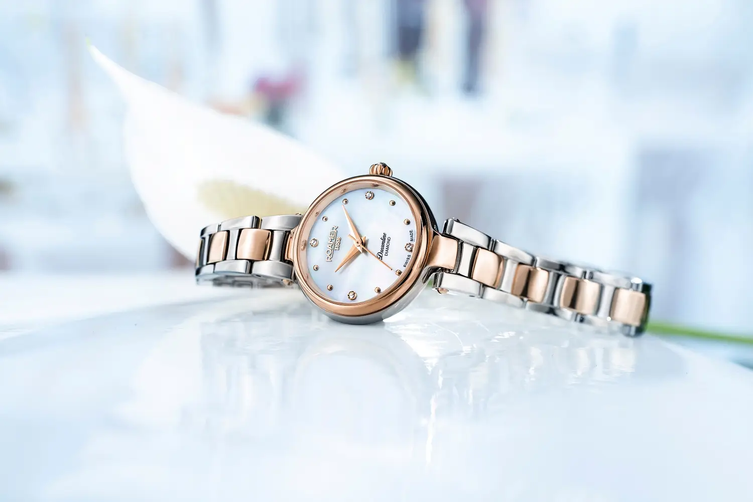 Roamer Dreamline Diamonds 28 mm. Biżuteria, która odmierza czas