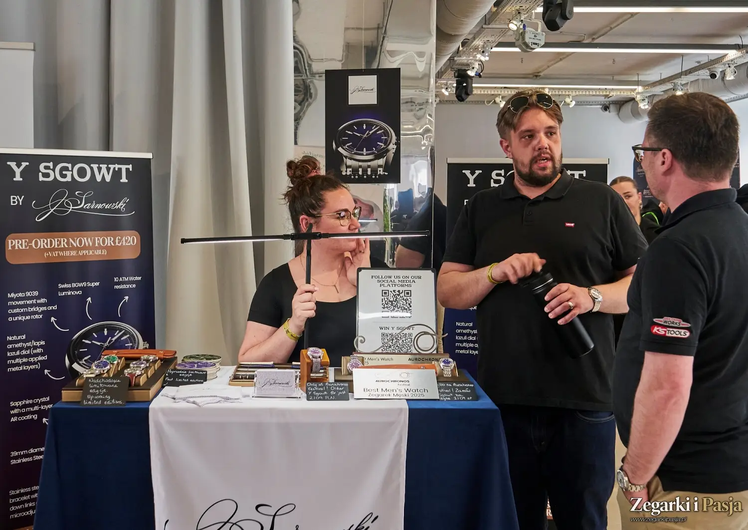 Zegarki Oriorwaith J. Sarnowski. Druid, Skaut i czarny smok Walijski 