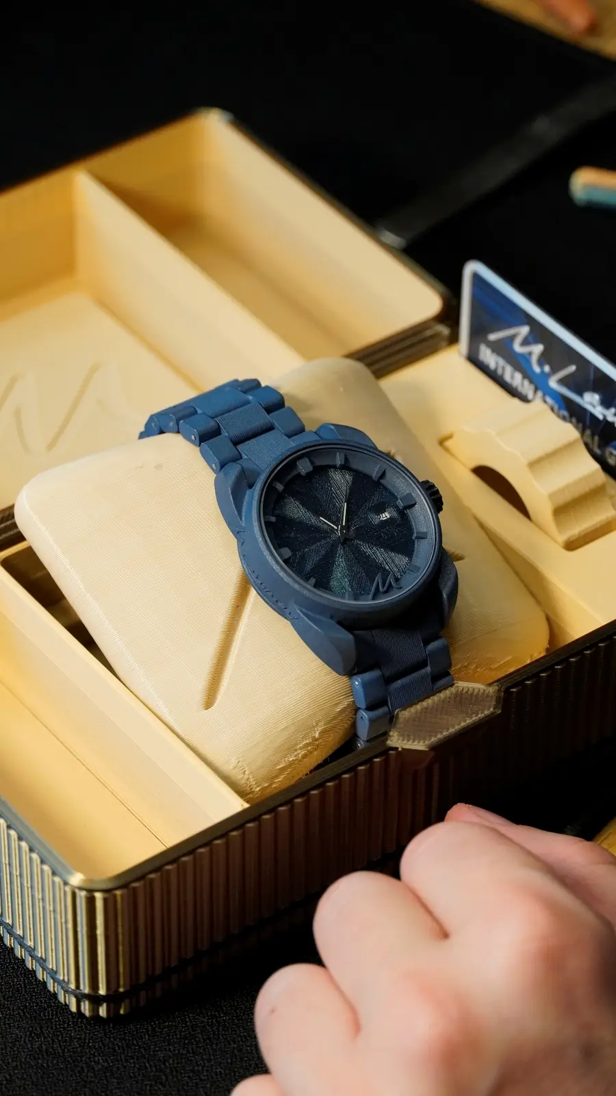 M. Laurent. Zegarki tworzone technologią druku 3D 