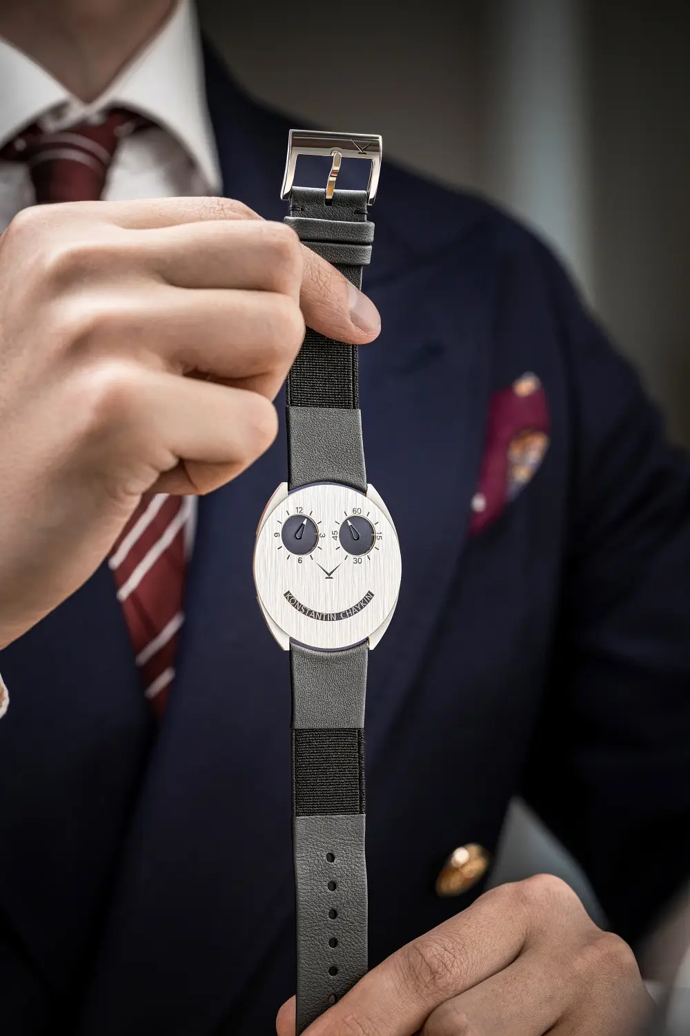 Ultra-cienki zegarek Konstantin Chaykin ThinKing Mystery. 