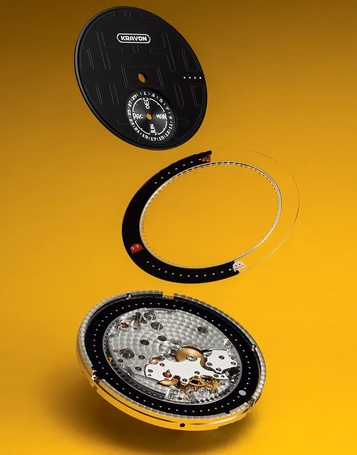 Krayon x Pac-Man. Luksusowy zegarek z okazji 45. rocznicy kultowej gry!