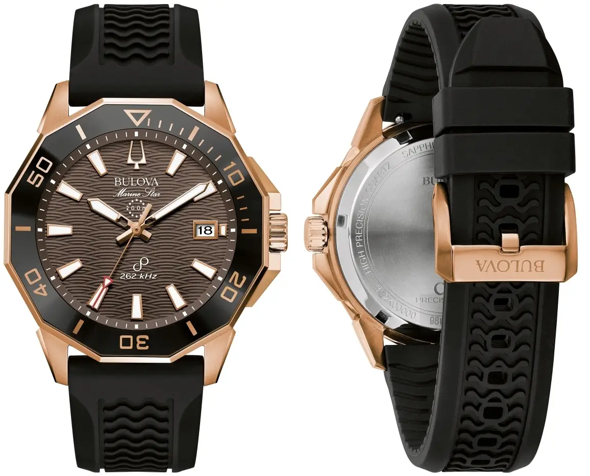 Bulova Marine Star Series C Precisionist 98B421. Sportowy styl nurkowy z dozą elegancji
