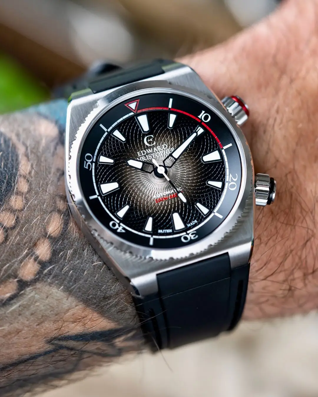 Edward Christopher. Brytyjskie zegarmistrzostwo z misją 