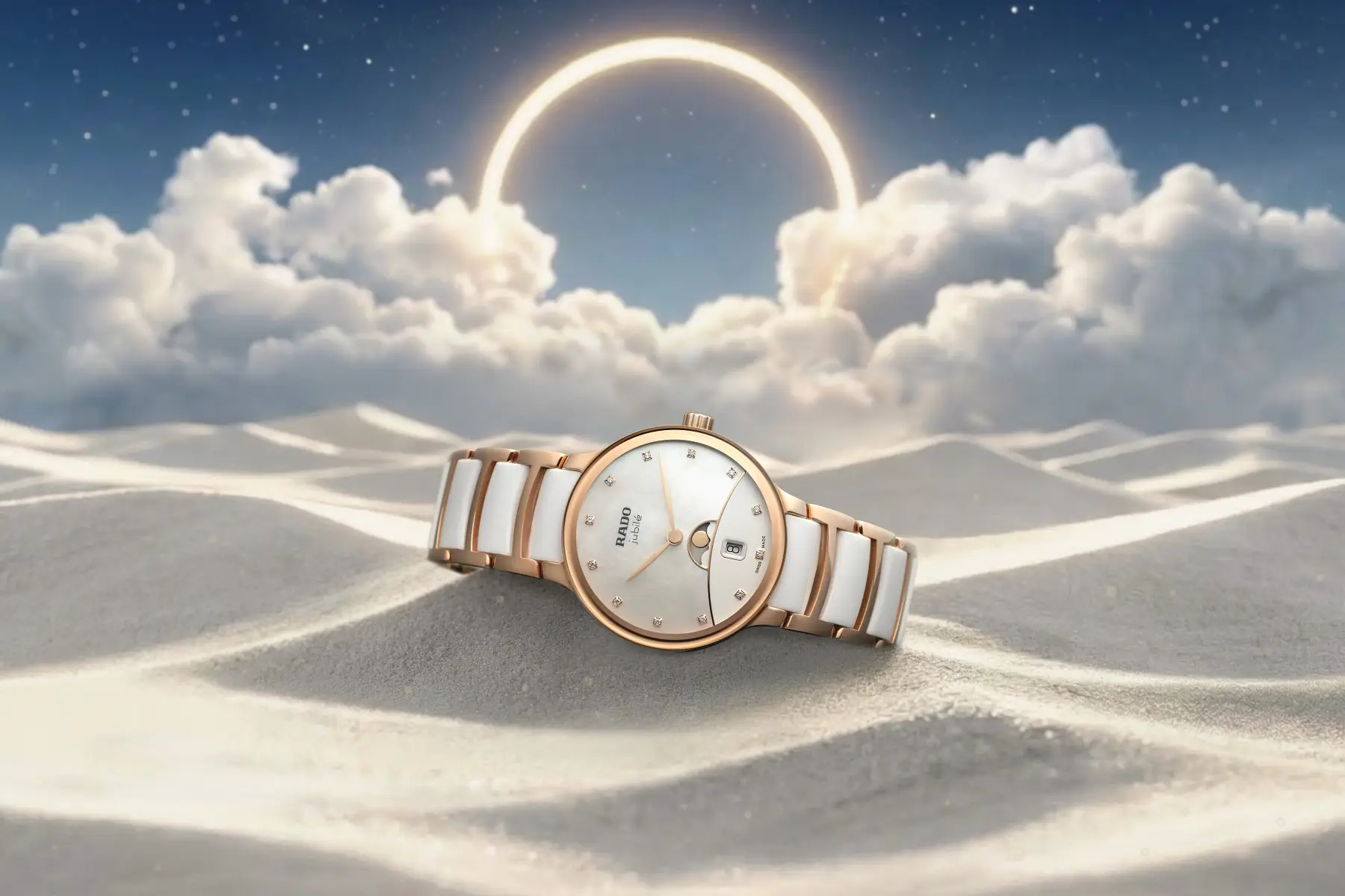 Rado Centrix Moonphase. Urzekający zegarek inspirowany Baśniami Tysiąca i Jednej Nocy
