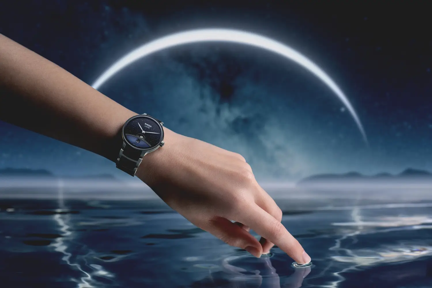 Rado Centrix Moonphase inspirowany Baśniami Tysiąca i Jednej Nocy