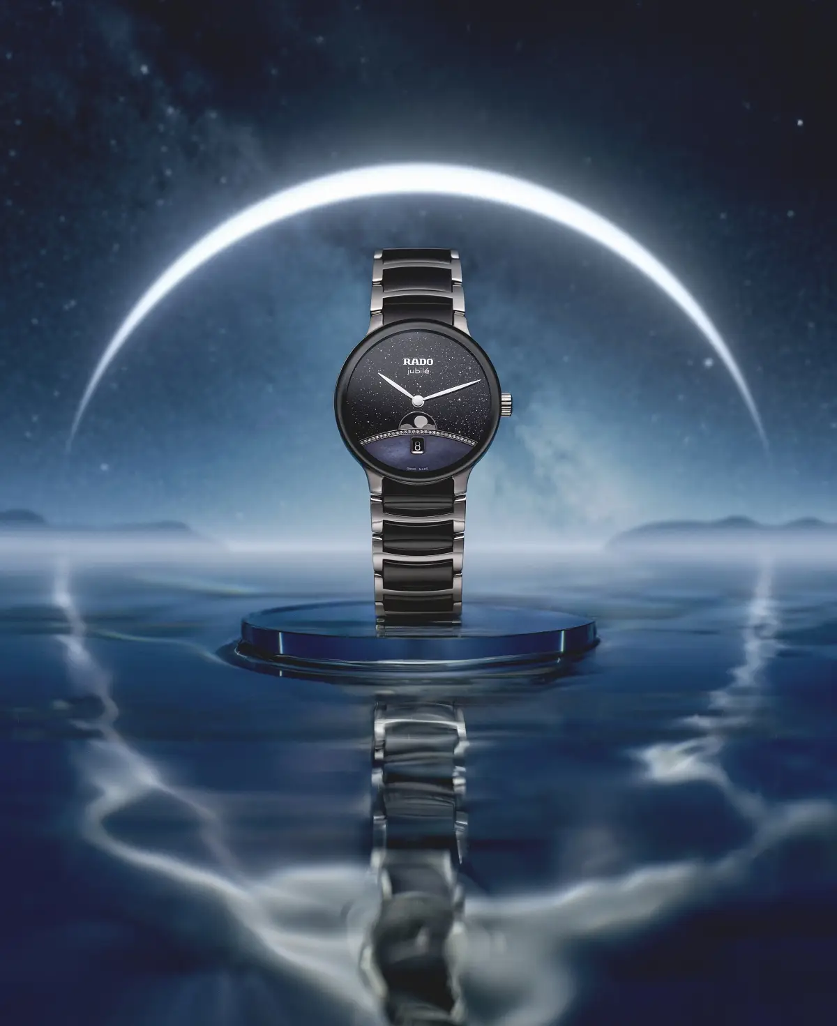 Rado Centrix Moonphase. Urzekający zegarek inspirowany Baśniami Tysiąca i Jednej Nocy