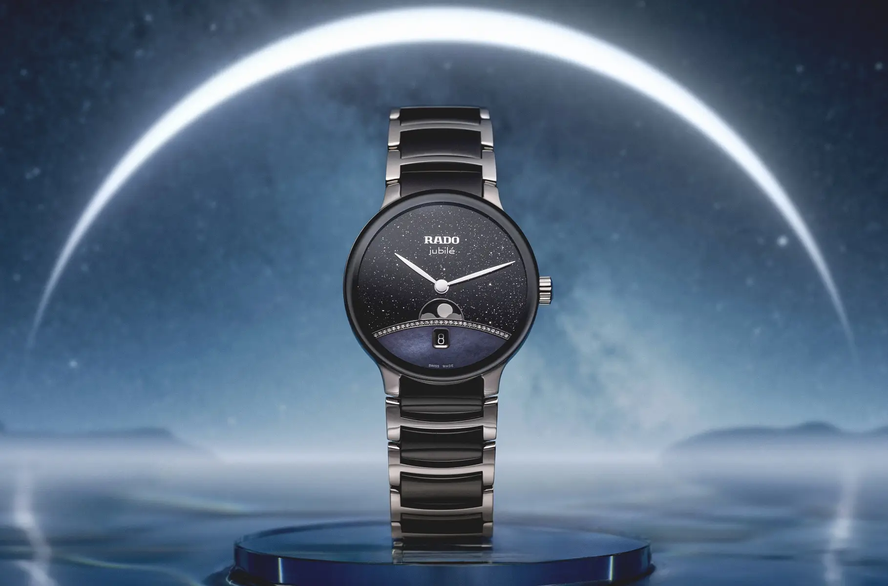Rado Centrix Moonphase. Urzekający zegarek inspirowany Baśniami Tysiąca i Jednej Nocy