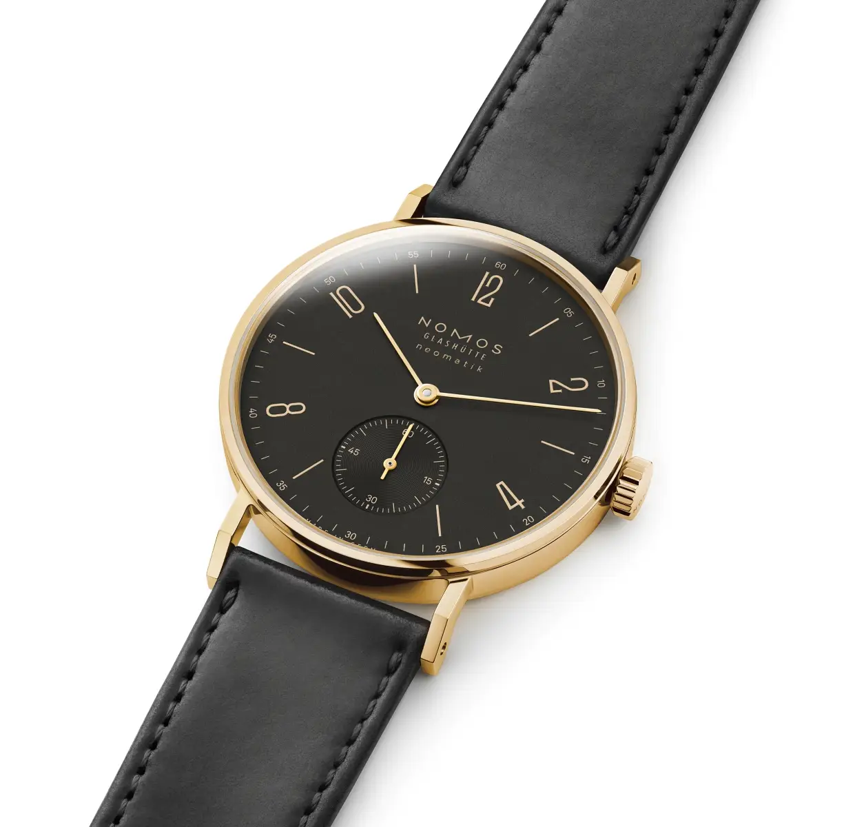 Nomos Ludwig gold i Tangente gold. Klasyczne zegarki mechaniczne z kopertami ze złota