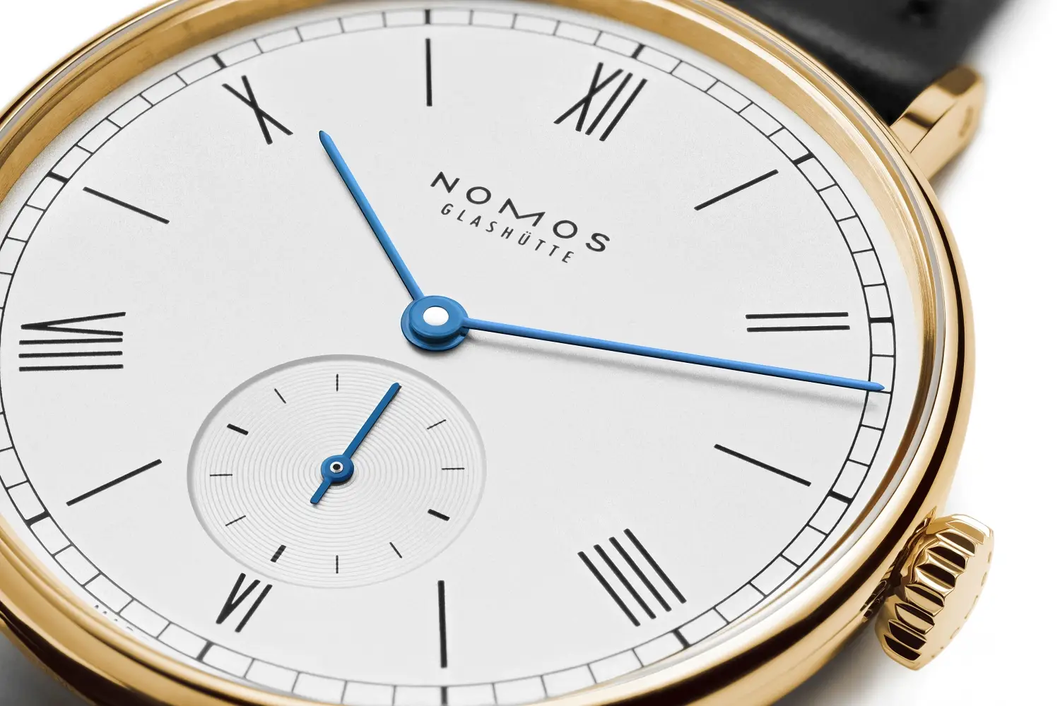 Nomos Ludwig gold i Tangente gold. Klasyczne zegarki mechaniczne z kopertami ze złota