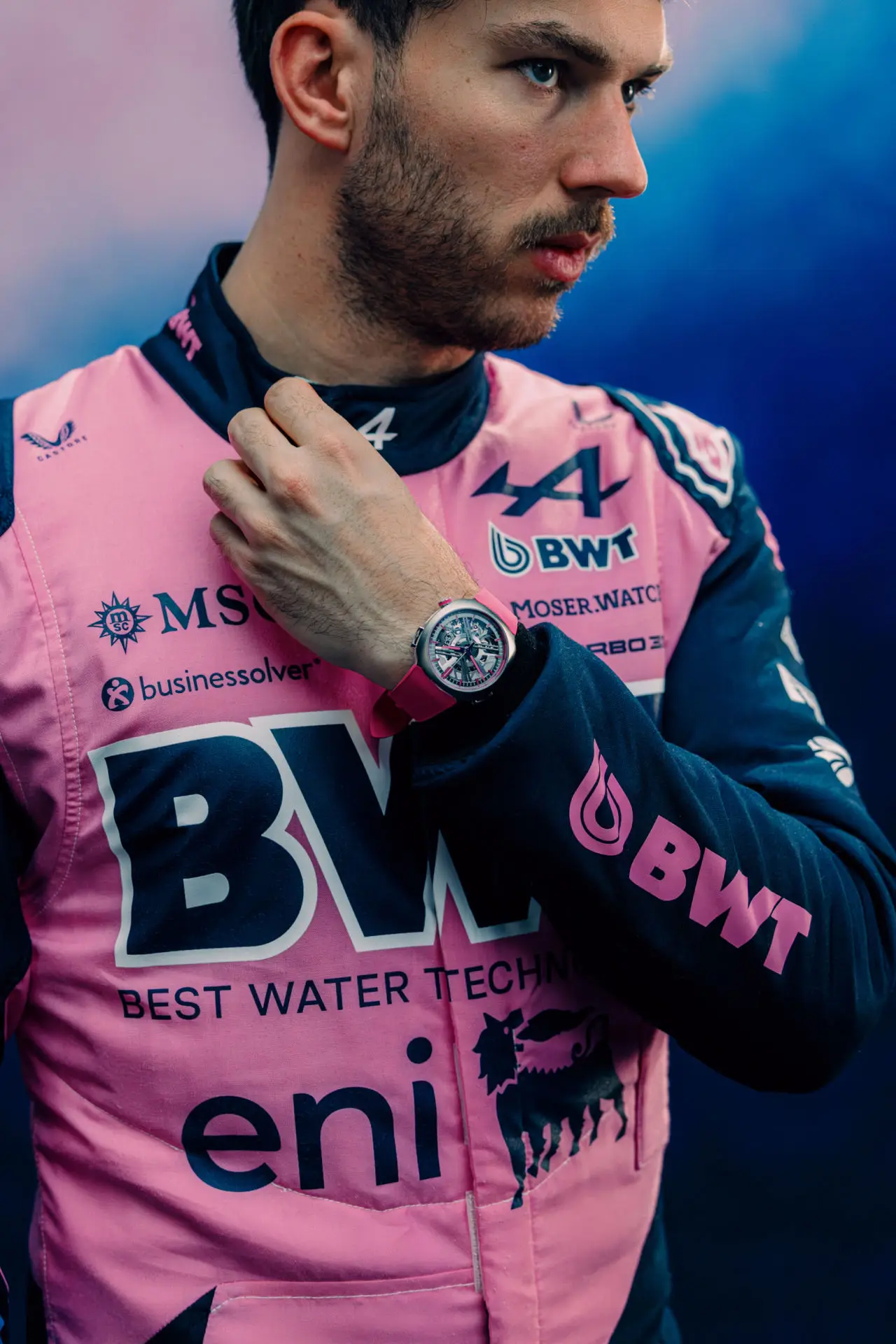 H. Moser & Cie. Streamliner Alpine Pink Edition. Różowy - nowy kolor prędkości!