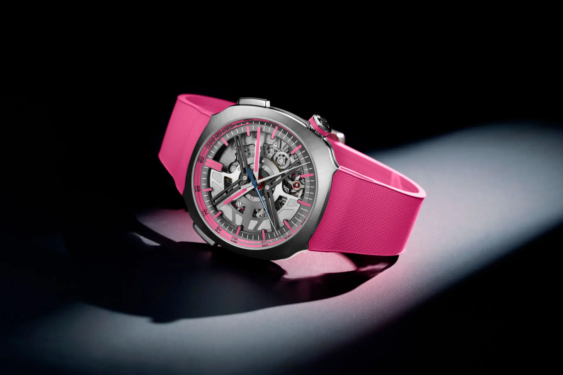 H. Moser & Cie. Streamliner Alpine Pink Edition. Różowy - nowy kolor prędkości!