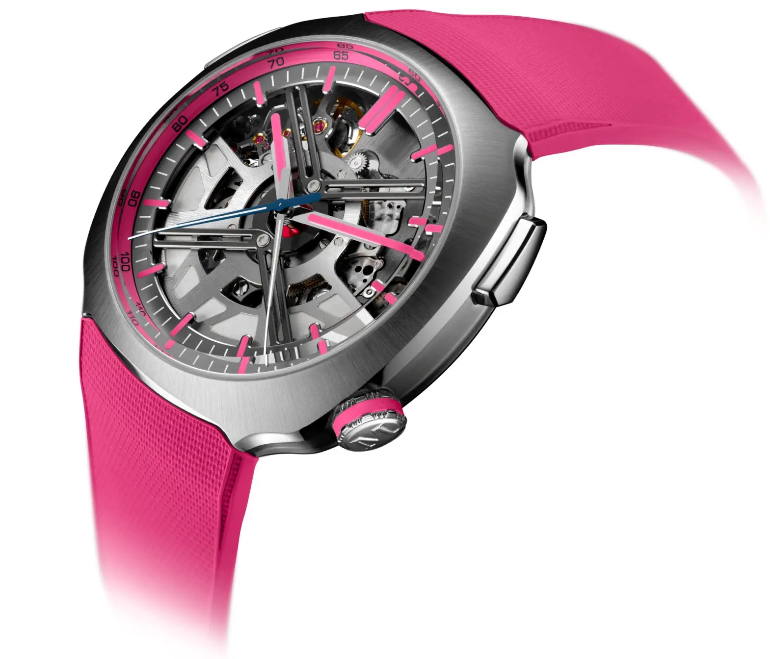 H. Moser & Cie. Streamliner Alpine Pink Edition. Różowy - nowy kolor prędkości!