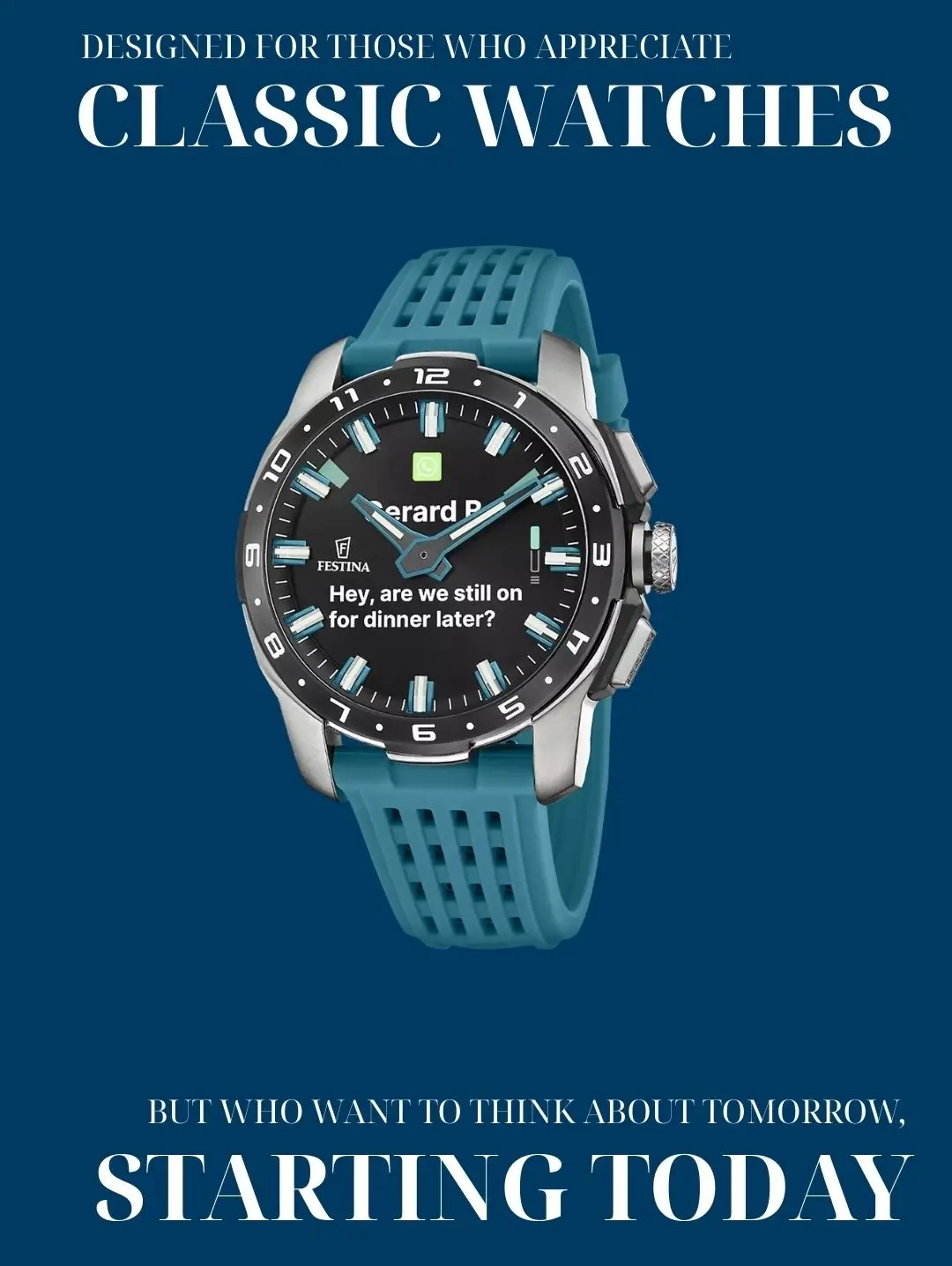 Festina Connected Full D. Bądź smart na swój sposób!