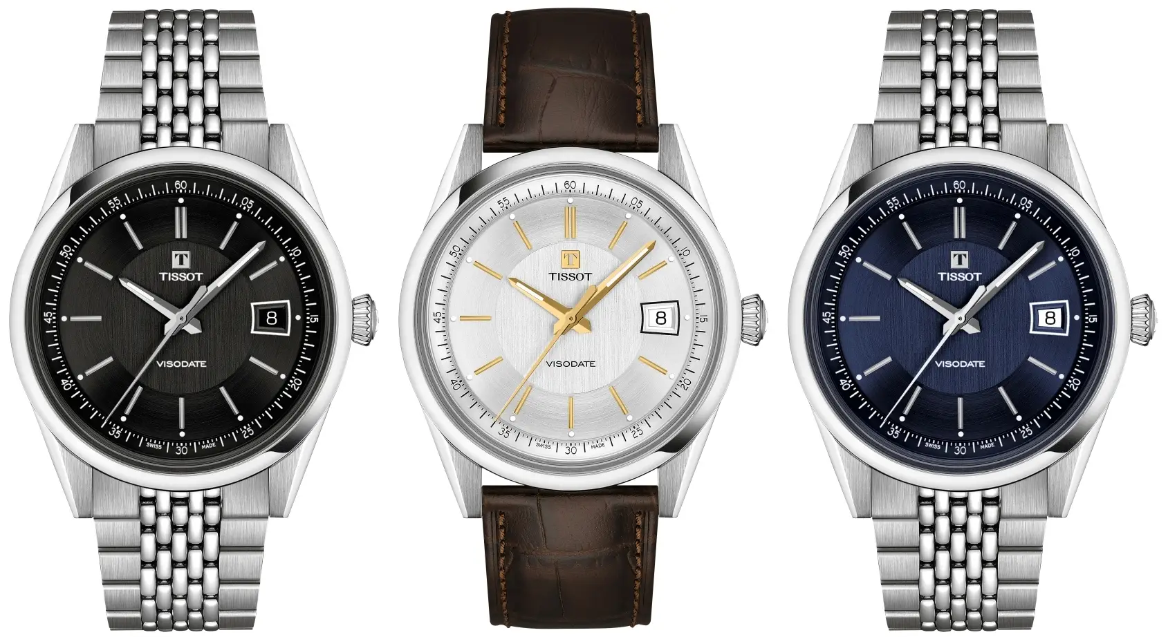 Tissot Visodate. Klasyka datownika w nowej, odświeżonej wersji!