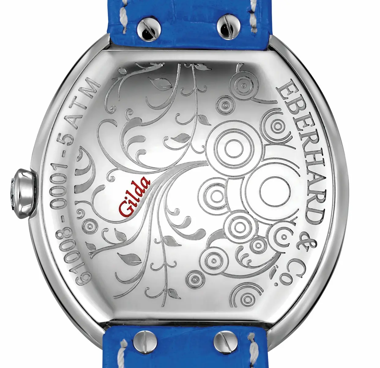 Eberhard & Co. Gilda Peacock. Piękno uchwycone na tarczy i eliptyczna koperta