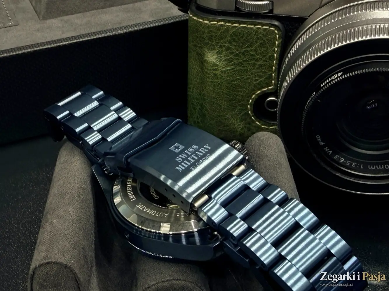 Swiss Military By Chrono Diver 500 Limited Edition w ekskluzywnym niebieskim kolorze