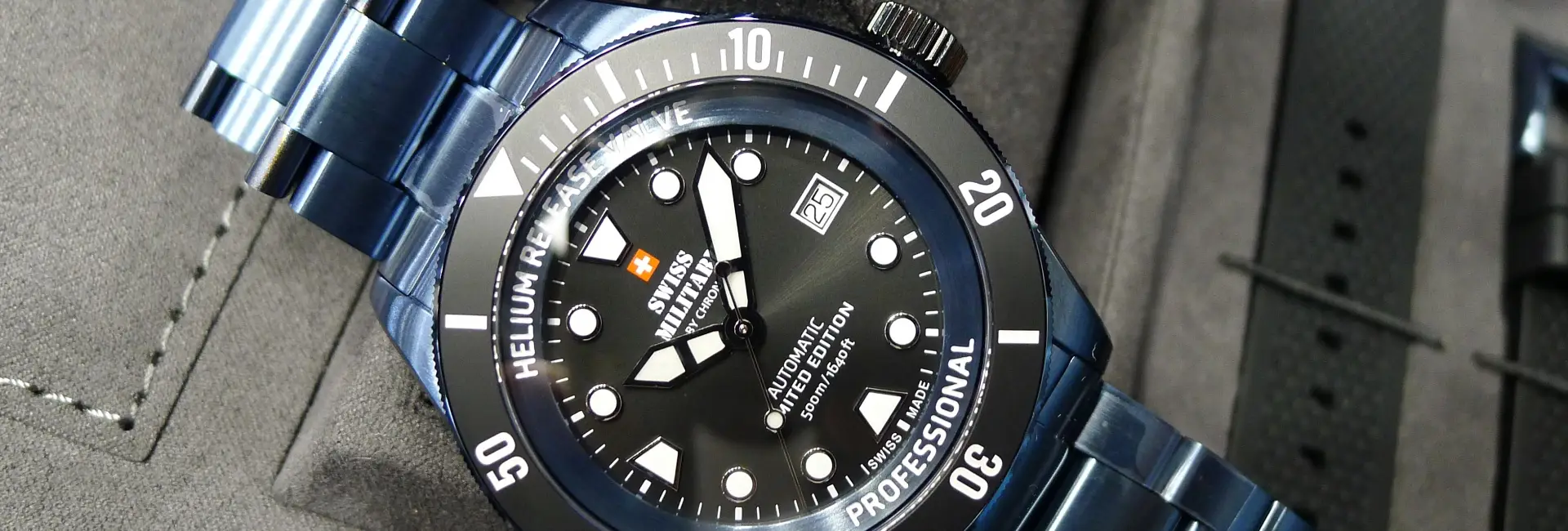 Diver w ekskluzywnym niebieskim kolorze