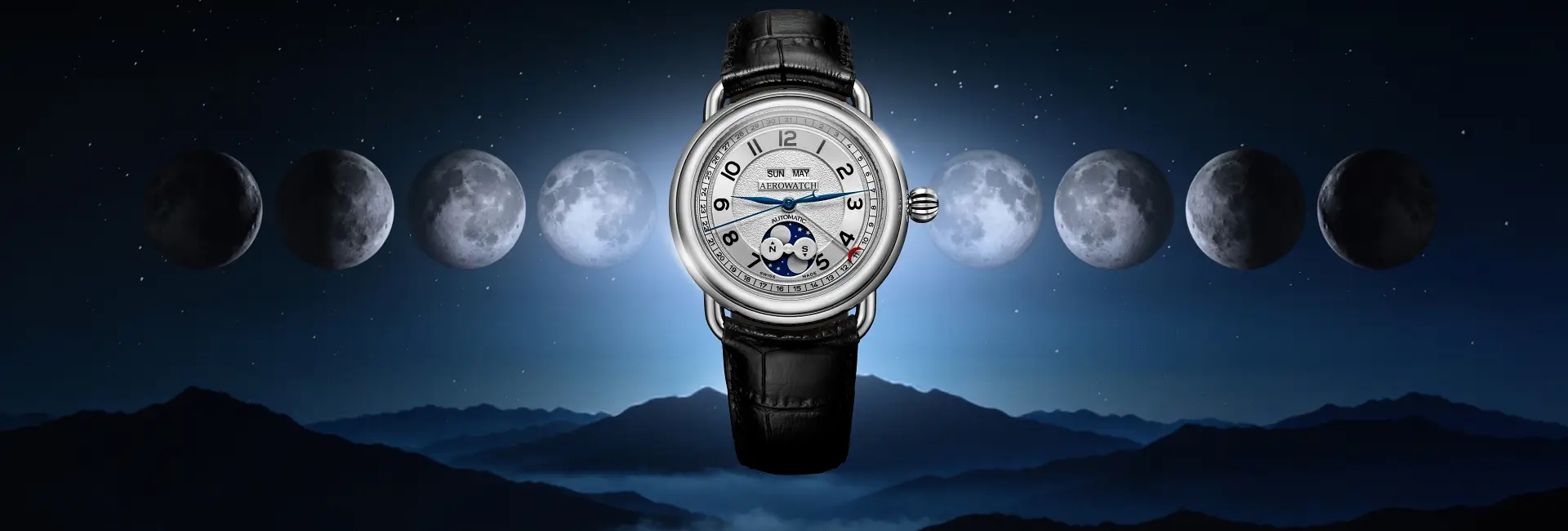 Widowiskowe wskazanie pełnego kalendarza