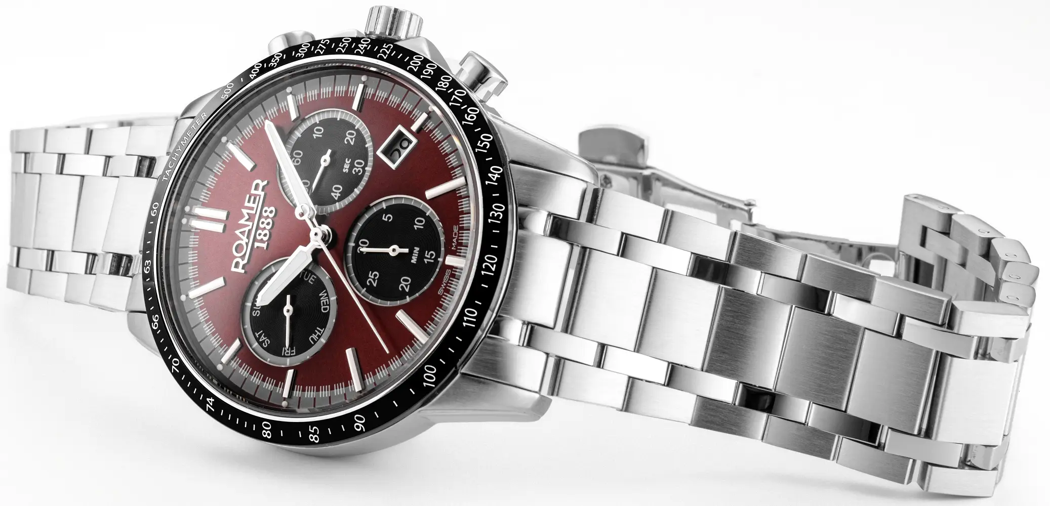 Roamer Mercury Chrono. Sportowe zegarki z domieszką casualowego charakteru