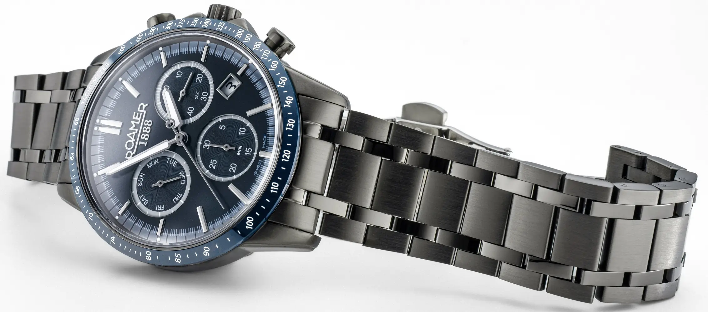 Roamer Mercury Chrono. Sportowe zegarki z domieszką casualowego charakteru