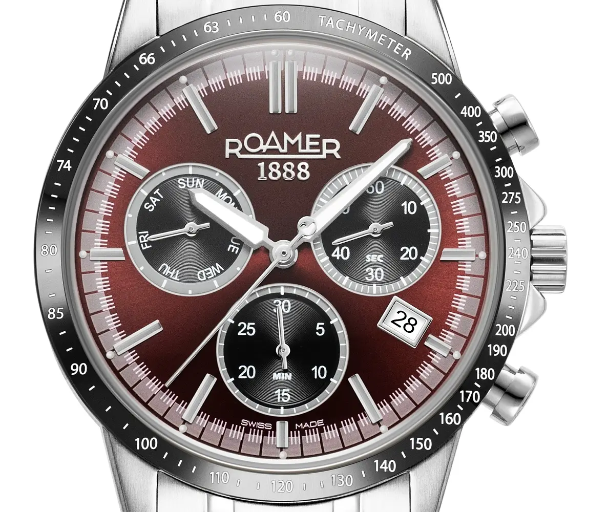 Roamer Mercury Chrono. Sportowe zegarki z domieszką casualowego charakteru