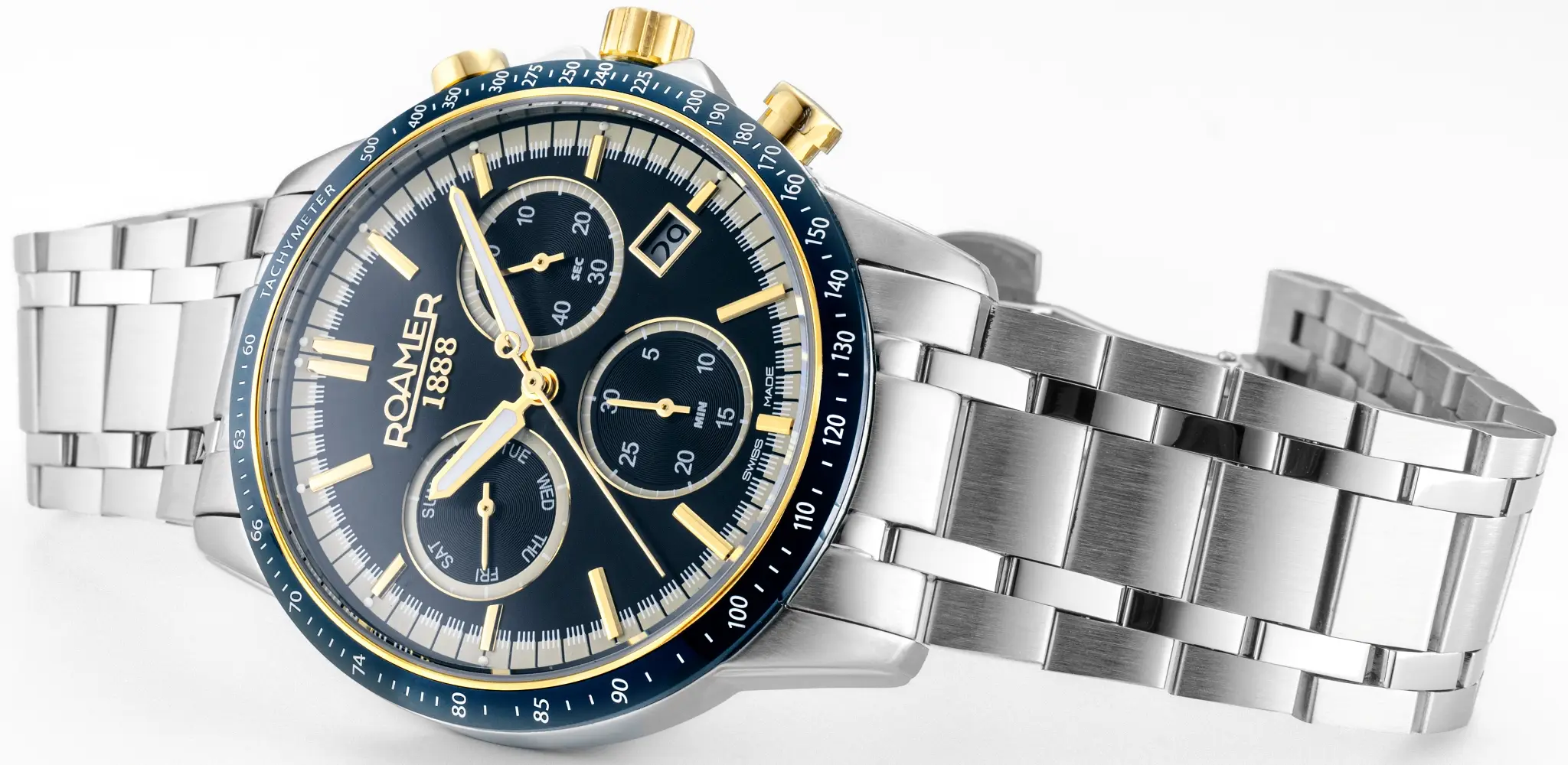 Roamer Mercury Chrono. Sportowe zegarki z domieszką casualowego charakteru