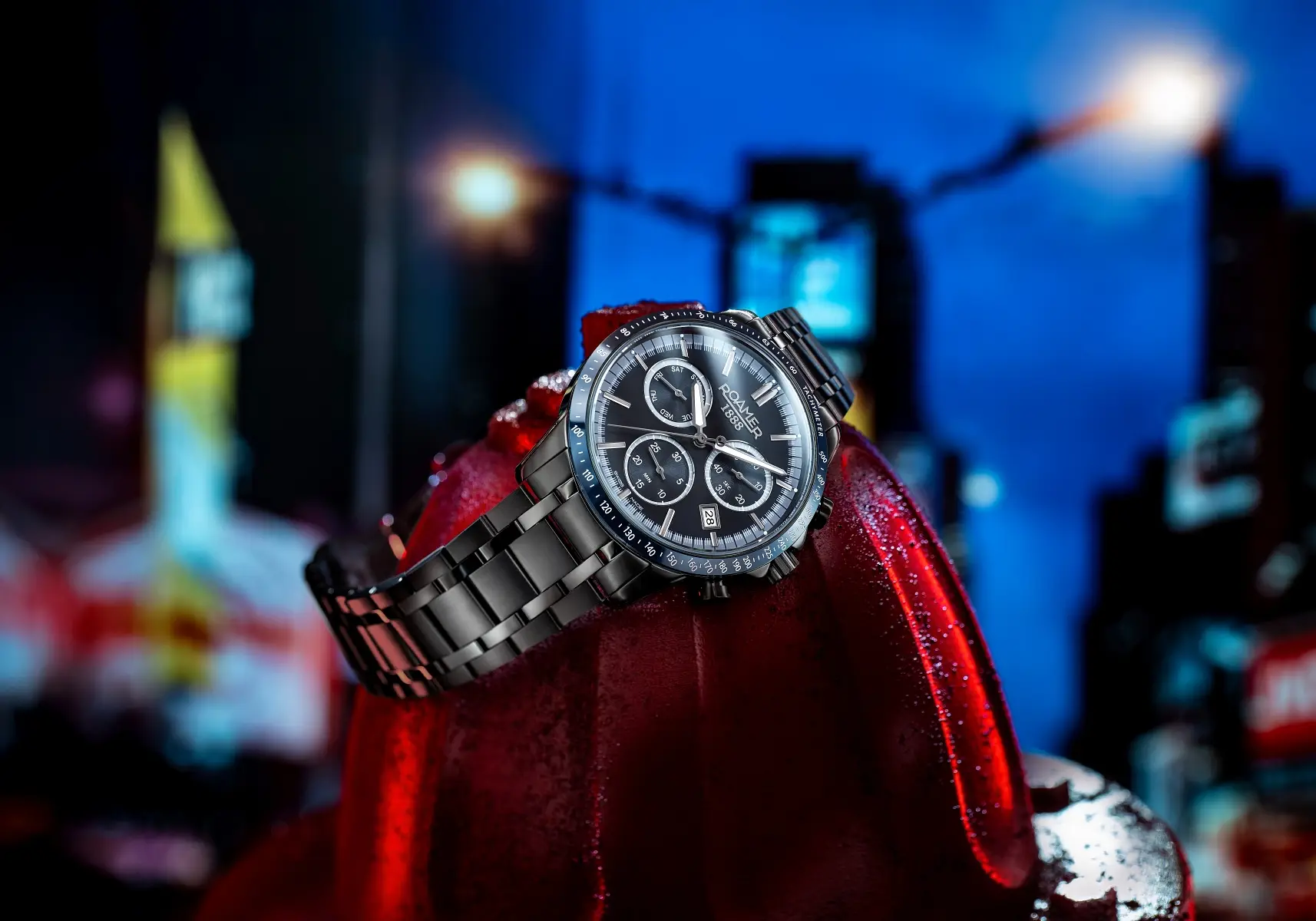 Roamer Mercury Chrono. Sportowe zegarki z domieszką casualowego charakteru