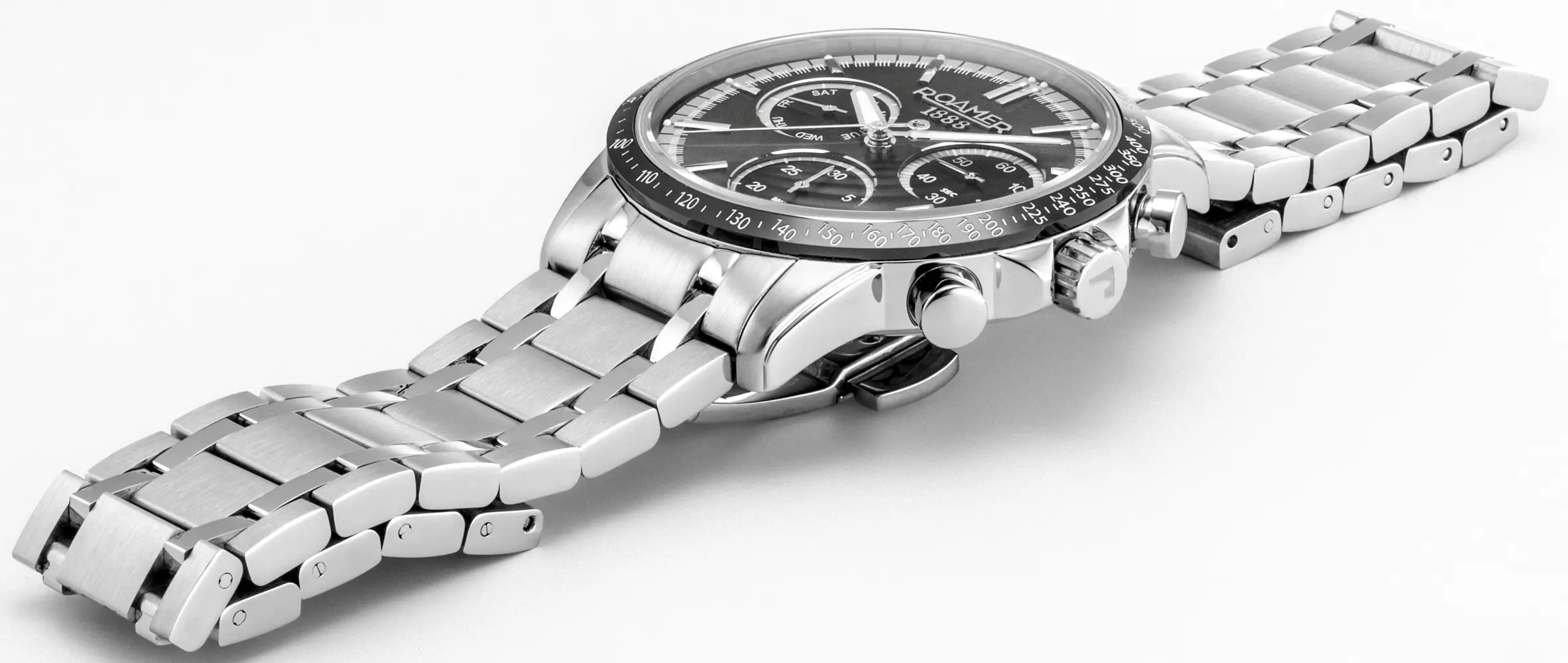 Roamer Mercury Chrono. Sportowe zegarki z domieszką casualowego charakteru